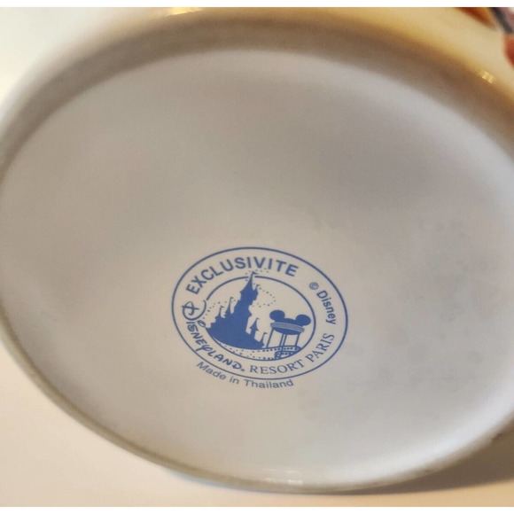 Disneyland Resort Paris Official Mickey & Minnie Mouse Extra Large 3D Mug White - Picture 8 of 8